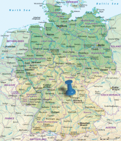 Location of CS 4 in Germany